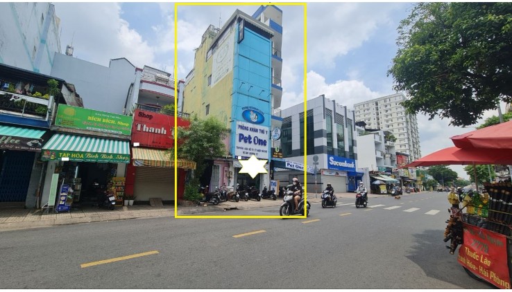 Cho thuê nhà mặt tiền Tân Hương 75m2, 3 Lầu+ST, 24Triệu-Sát SACOMBANK
